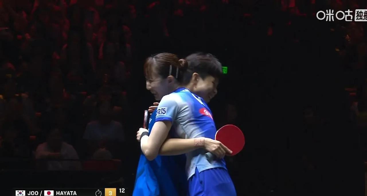 赛会2号种子、日乒新一姐张本美和搭档大藤沙月两度领先两度被追平，决胜局10：9率