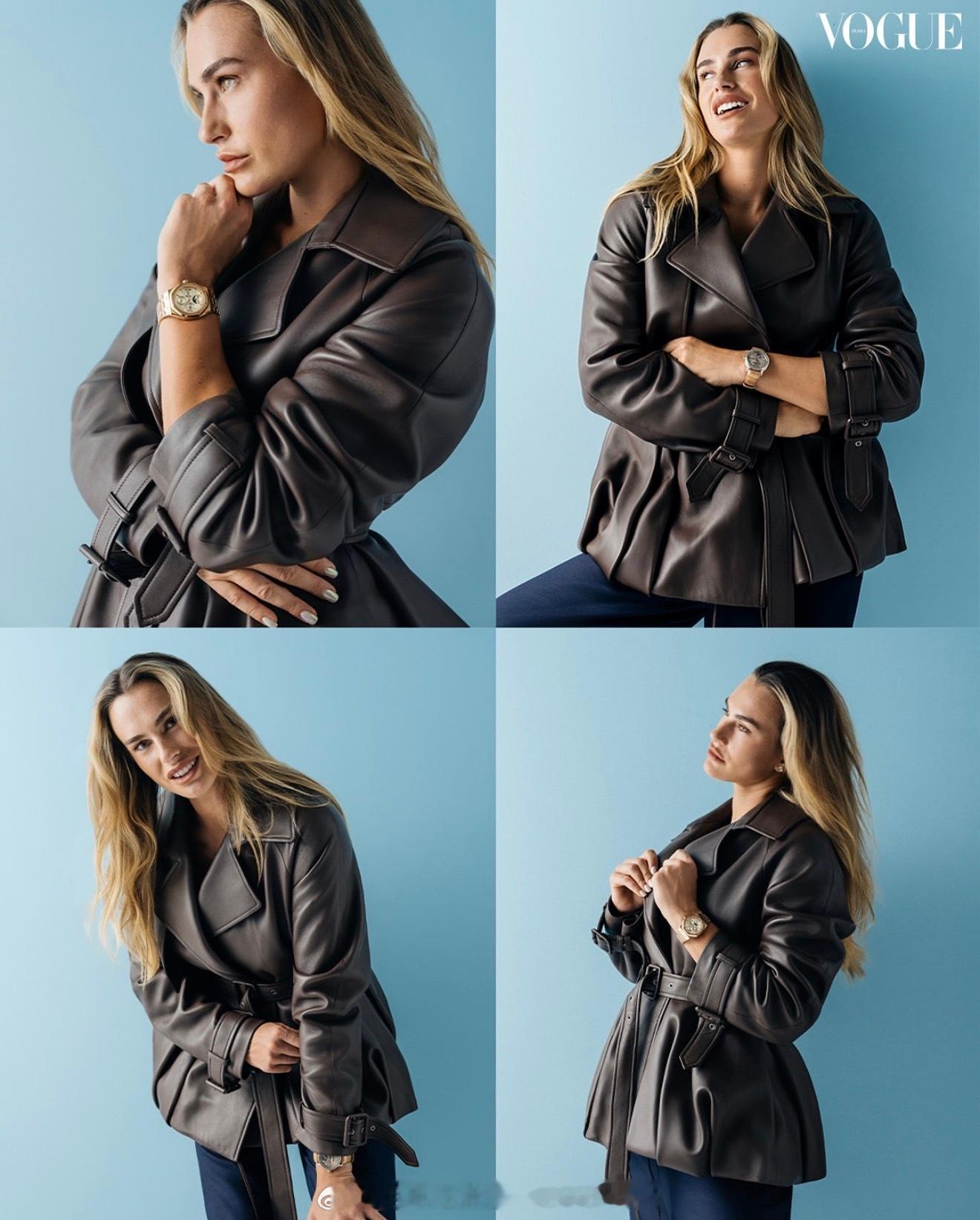 【萨巴伦卡登《Vogue》阿拉伯手表与珠宝封面】打进利雅得年终决赛，萨巴伦卡再收