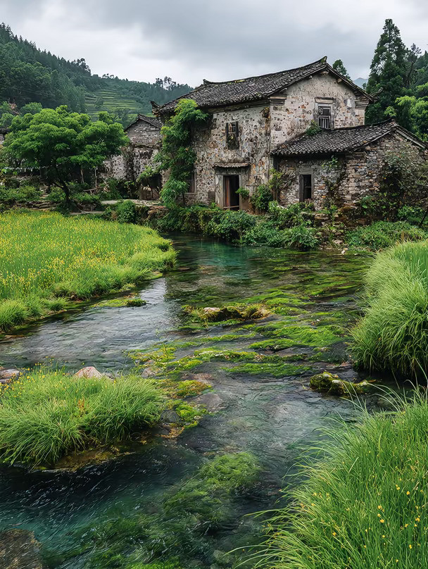 🌾古村隐世，溪水为邻｜这片宁静，谁懂