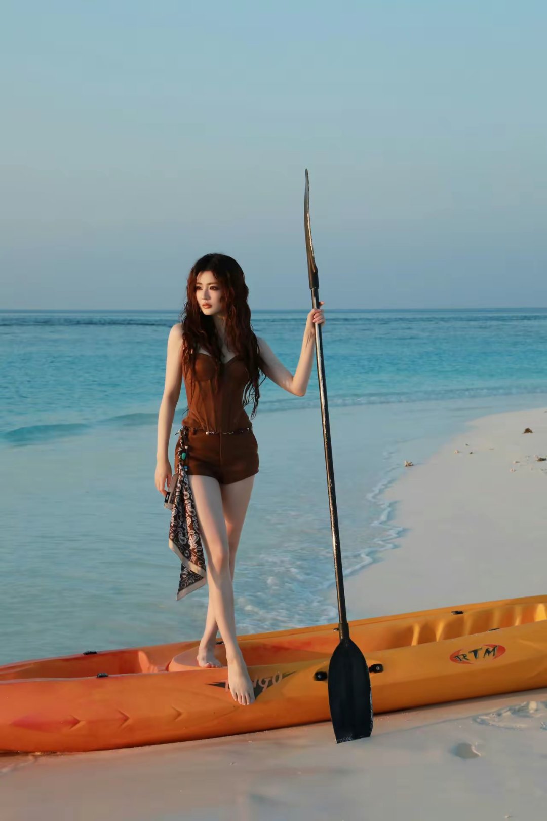 徐璐健康身材很美啊