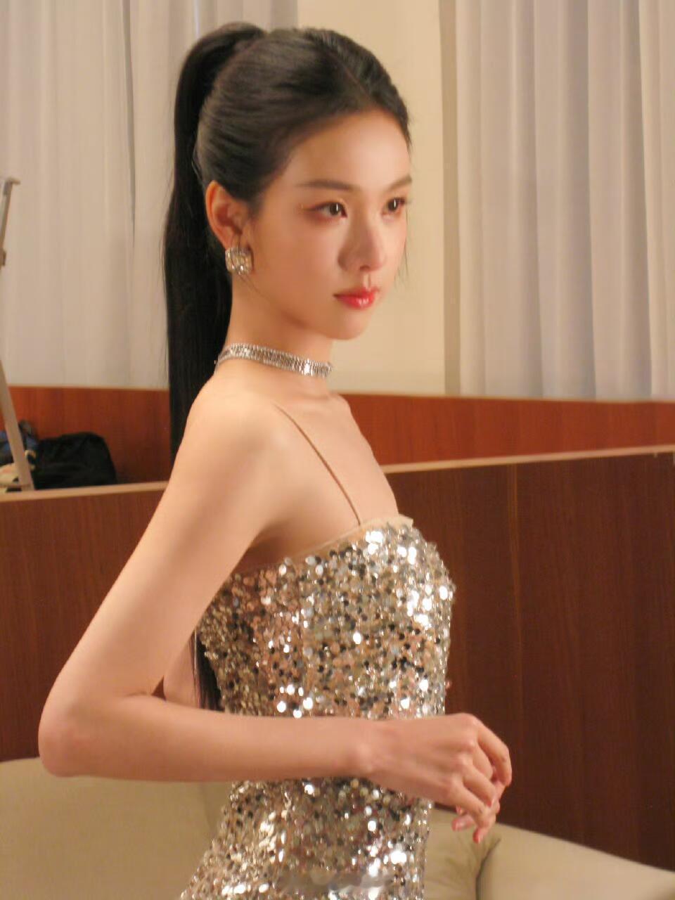 陈都灵这种马尾怎么扎？