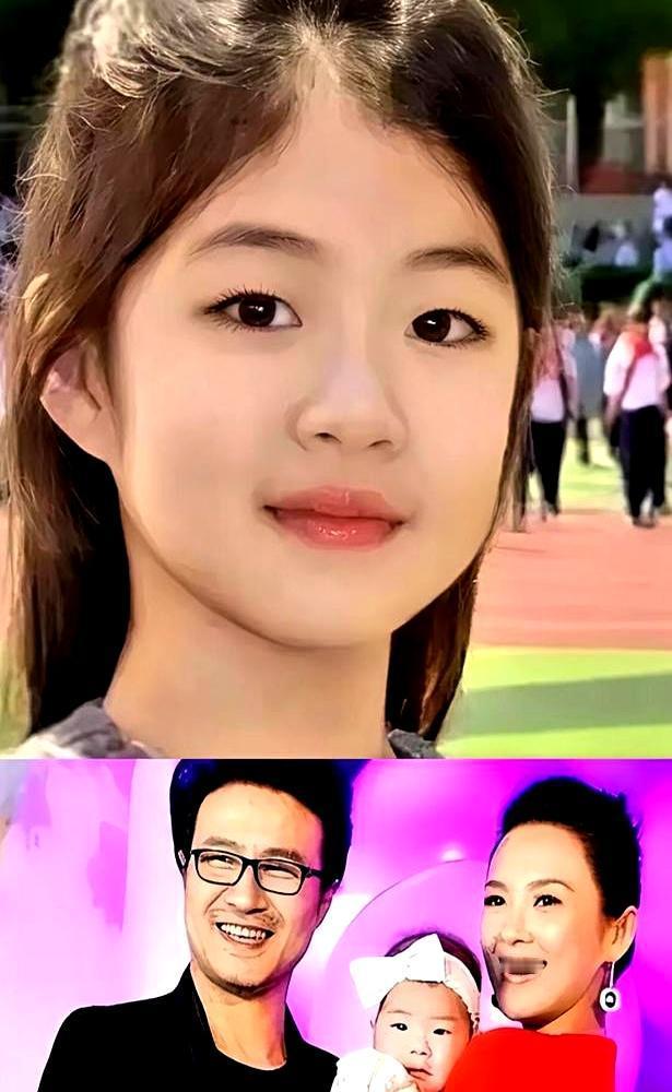 都以为章子怡输了，没想到十年后，她把女儿的脸又给“生”了一遍。小时候那张宽