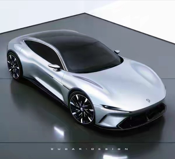 【鸿蒙智行尚界首款轿跑外观设计提前看，对标百万级车型？】博主“SugarDesi