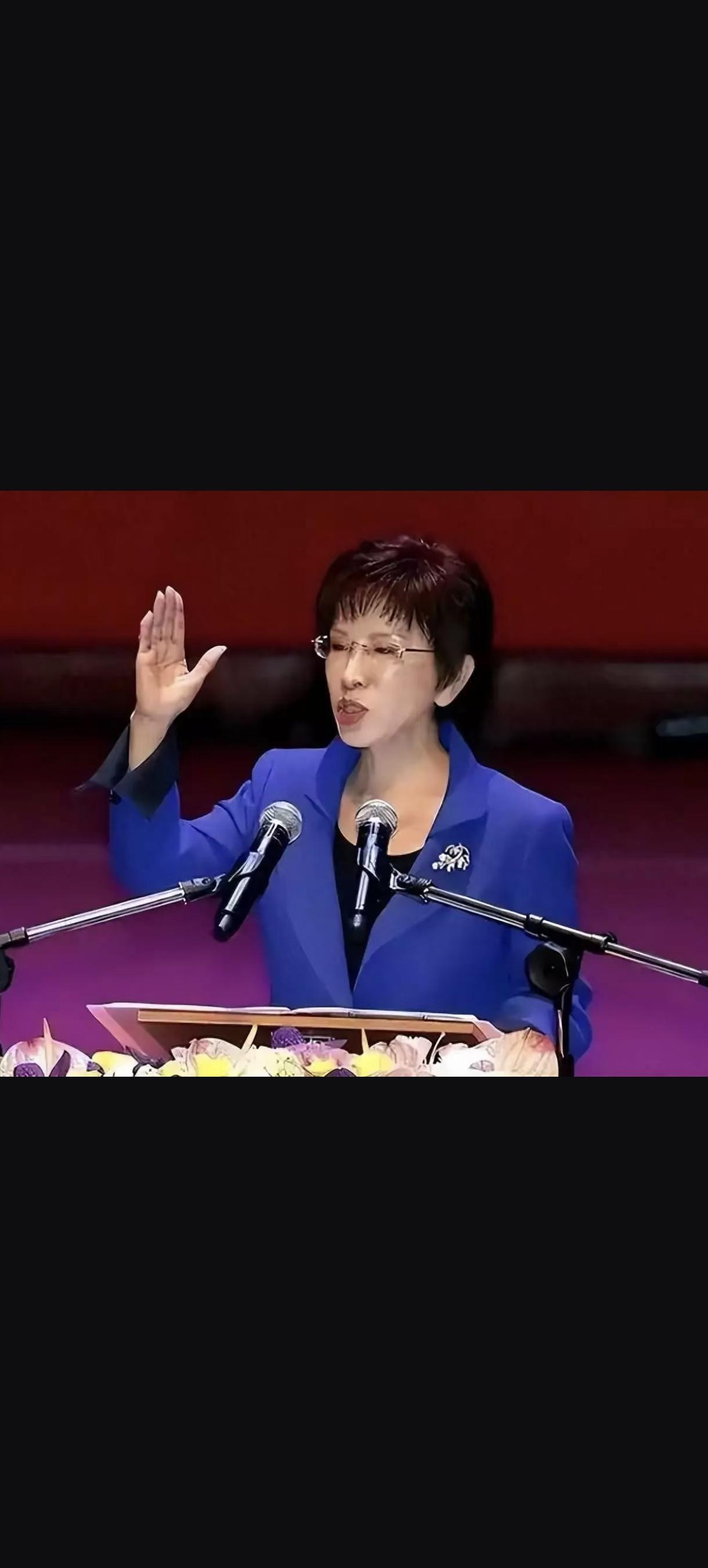 洪秀柱的表态，让岛内人民彻底不淡定了！国民党大佬洪秀柱，深夜发声，两岸统一是