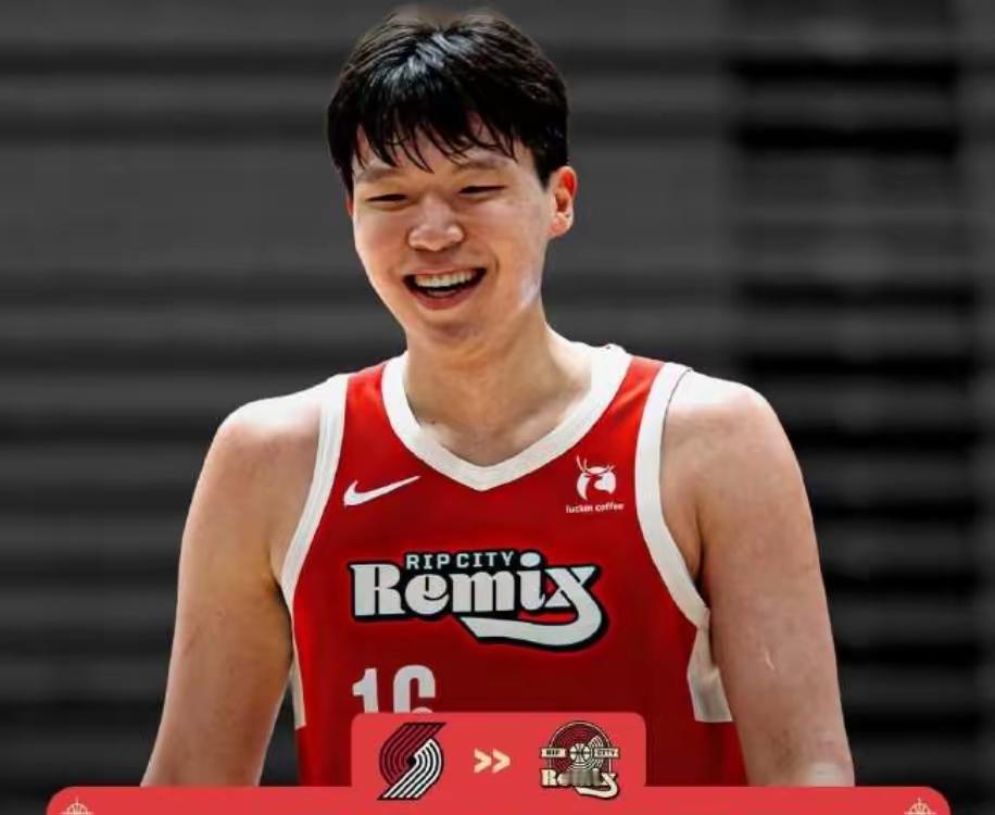 “中国约基奇”杨瀚森统治发展联盟，背靠背的杨瀚森今天在开拓者混音队大爆发，成混音