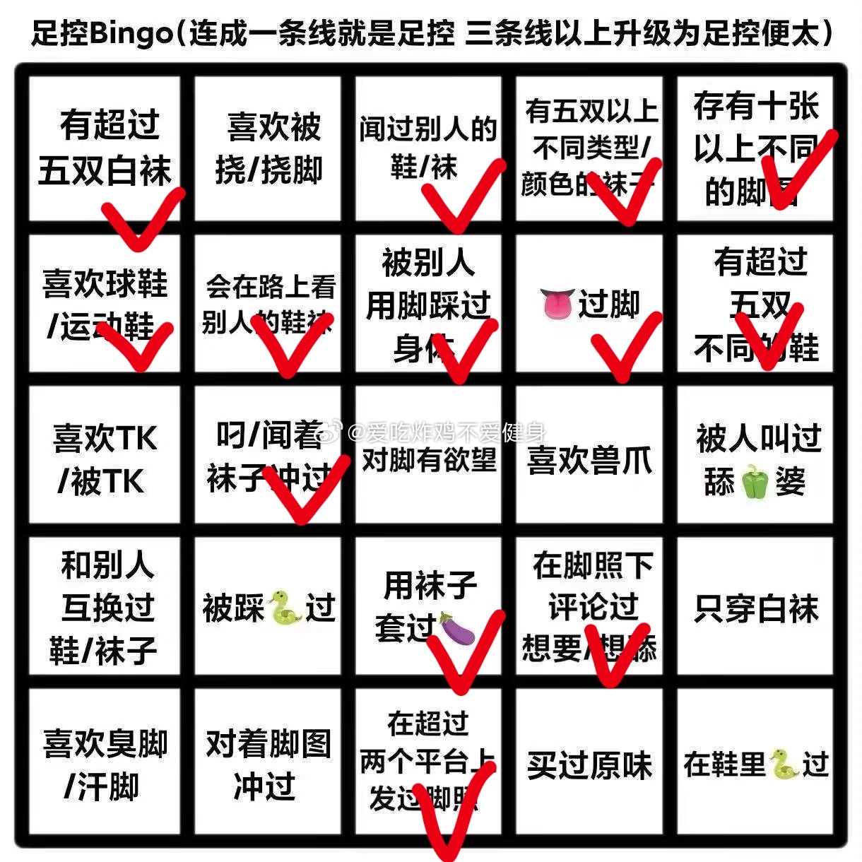 完了，我是足控