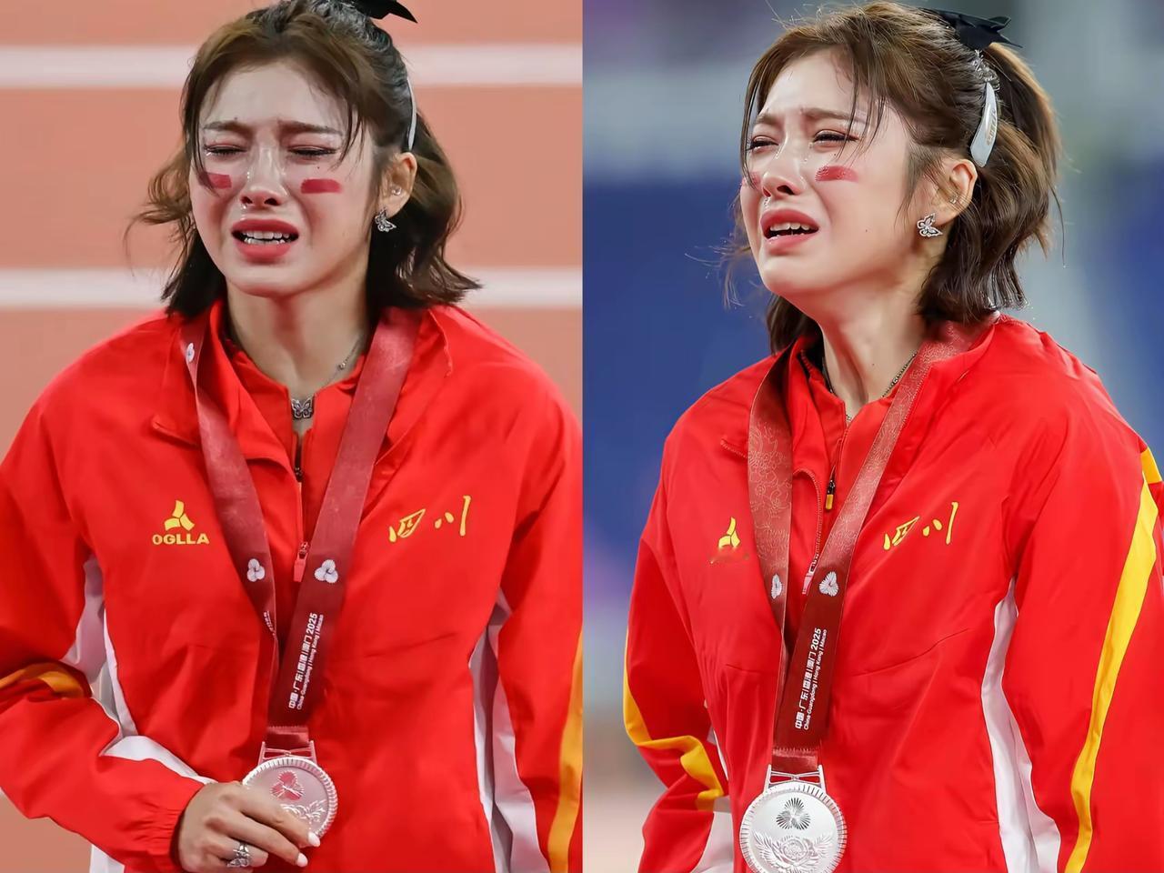 有人吐槽吴艳妮输了就哭不可理喻，还说冠军哭才合理！只能说这脑回路清奇，但稍微