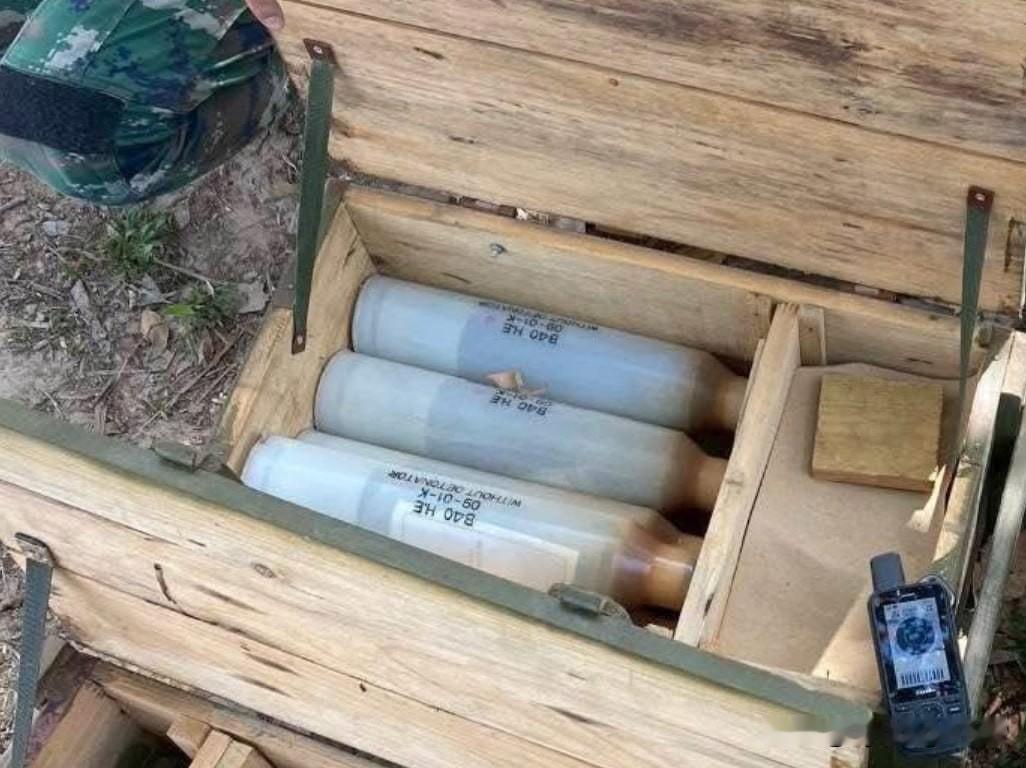 🇹🇭🇰🇭泰国军队在柬埔寨失去领土后缴获的武器▪️PF-89榴弹发射