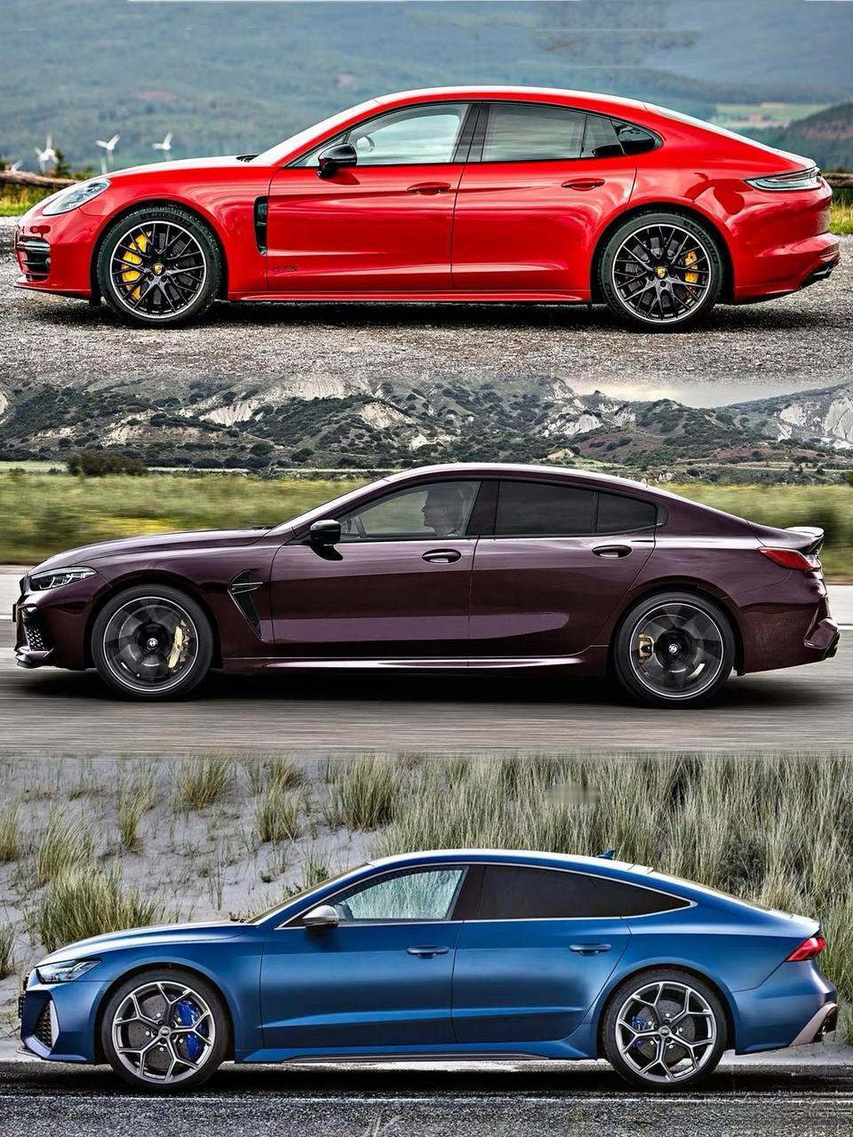 以下溜背式轿车，你最喜欢哪款？有帕拉梅拉、奥迪RS7、起亚K5、小米Su7、蔚来