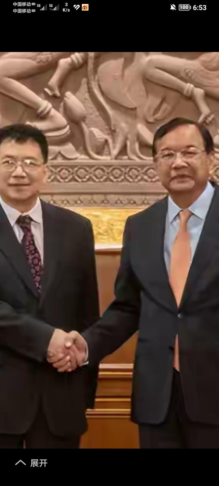 东南亚特别東埔寨首先感谢中国！柬埔寨外交部公开感谢中国！首相洪玛奈亲自赞口中