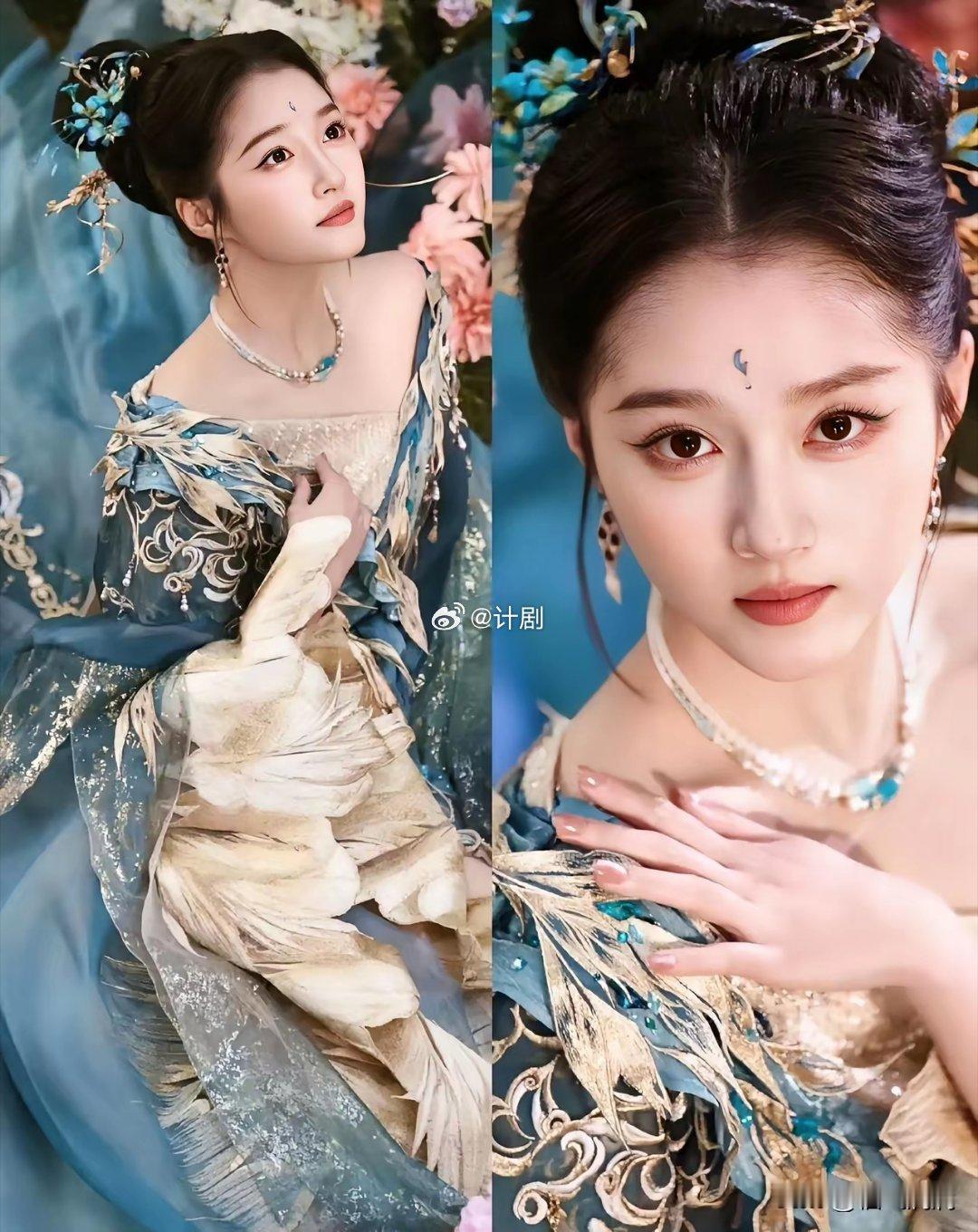 关晓彤这个女人太会了！我又要沦陷了！关晓彤发布了河南春晚造型，显的她特别明艳大气