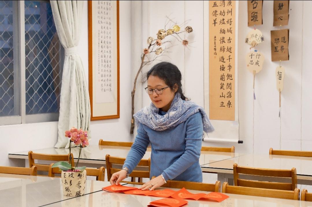 书法学生李粤湘的硬笔书法作品。