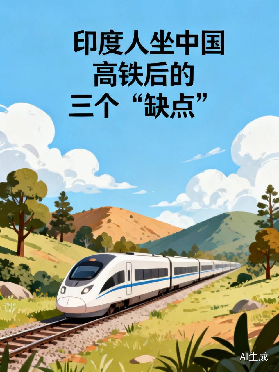 印度人乘坐中国高铁后，愤怒说出三个大“缺点”，让人无法反驳随着中国高铁名片走向世界，越来越多外国游客
