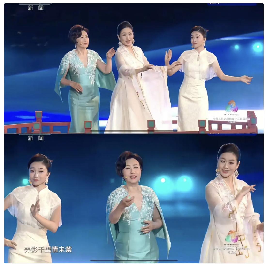 没有对比就没有伤害。这次汪明荃跟曾小敏一起唱《彩云追月》，相差实在太远了