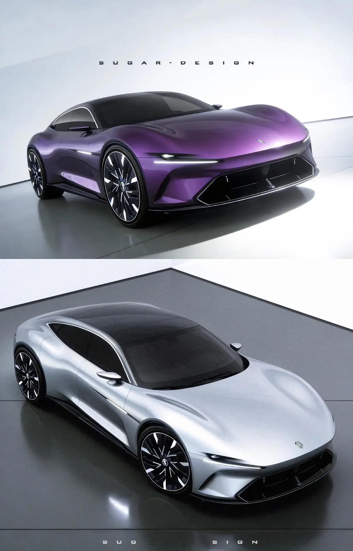 说是华为新车，又像是概念车，会有机会迭代么大v聊车