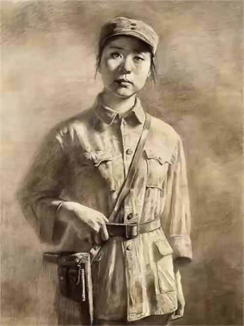 1940年，山西山坡，25岁女战士江涛即将被阎军枪决。敌首突然捏住她的脸：“小姑