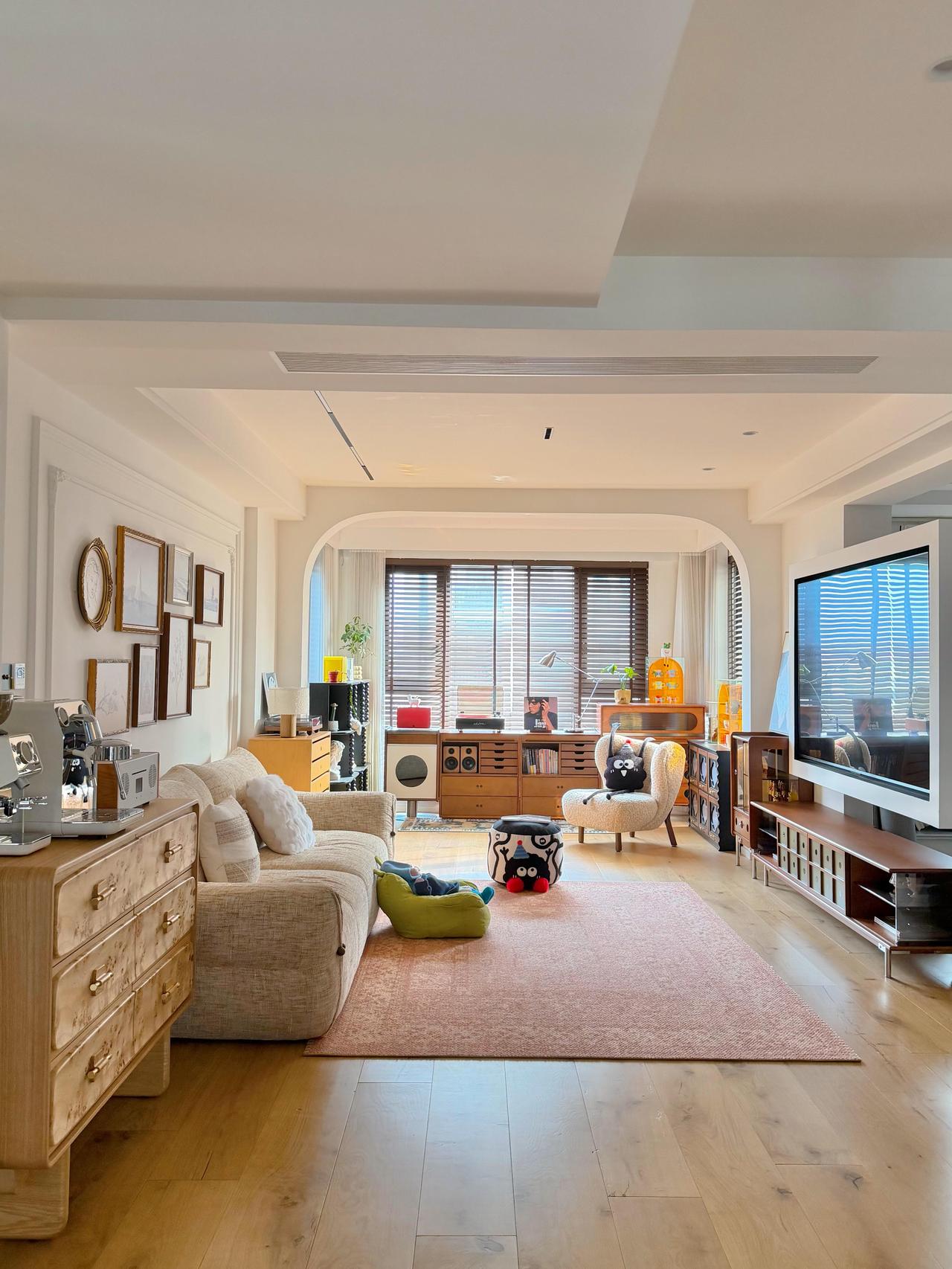 178㎡中古混搭风，屋主的审美好强花半年时间自装的家，这审美太强了，每一处都透