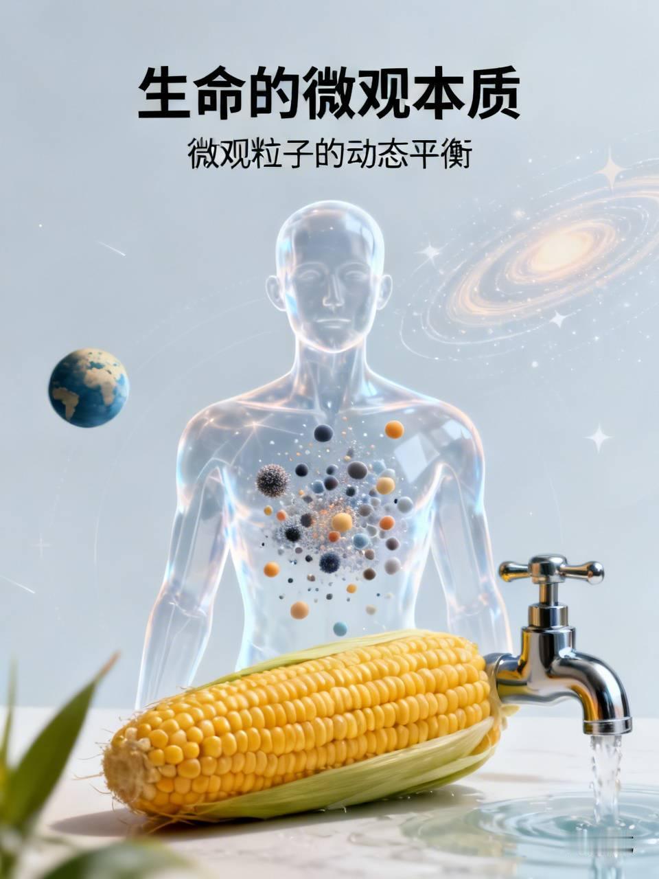 今天早上照镜子，忽然觉得不太对劲。镜子里这个人，本质上就是一堆质子、中子、电