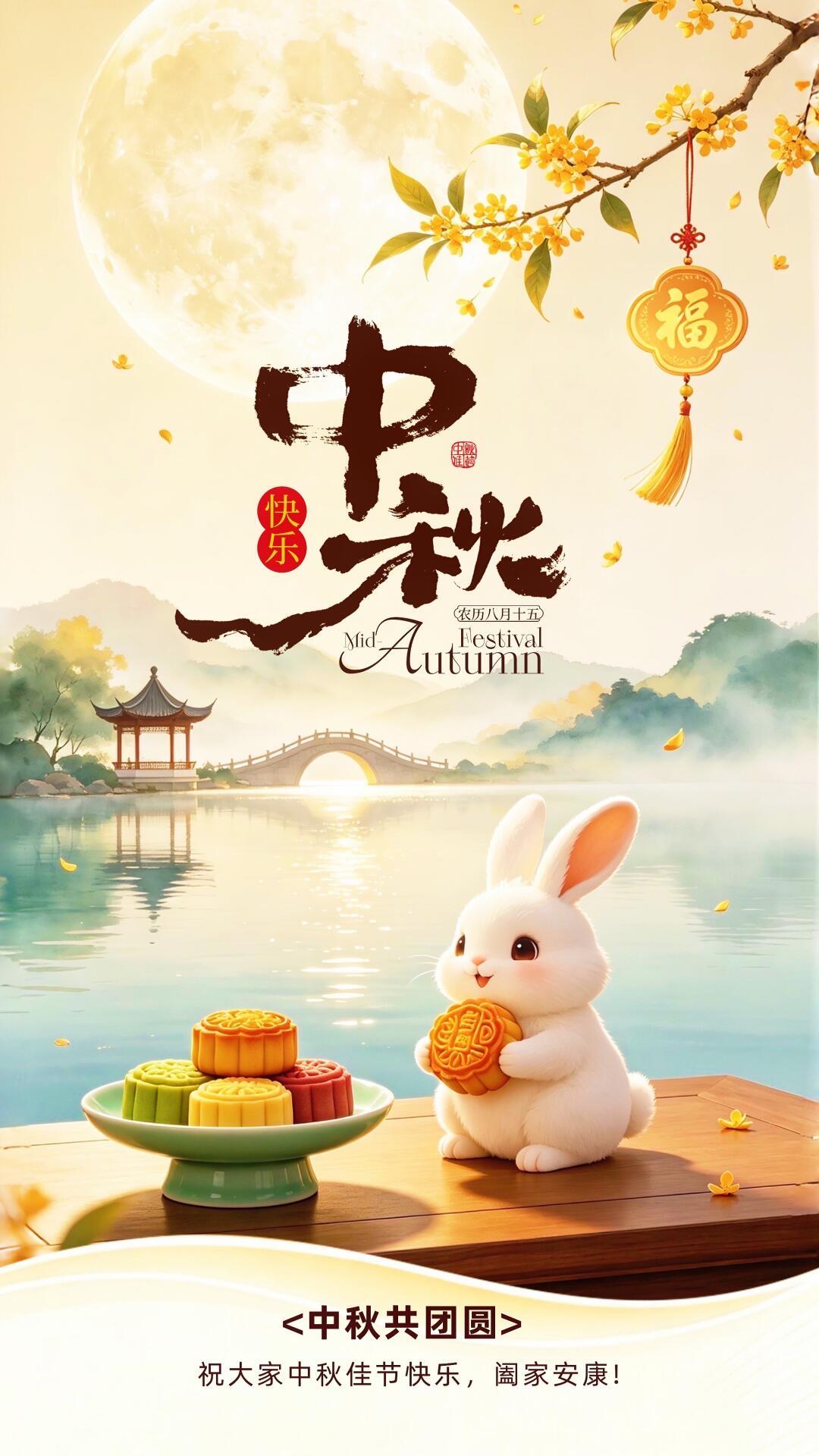 人间中秋至，万事皆温柔🌙。2026中秋月色烂漫，清辉万里，温柔了山河，治愈了岁