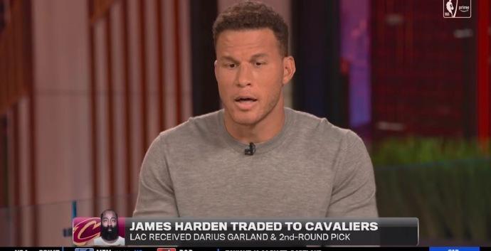 格里芬盛赞哈登：“我当年在布鲁克林和哈登共事过。他是那种顶级的“气场型球员”，