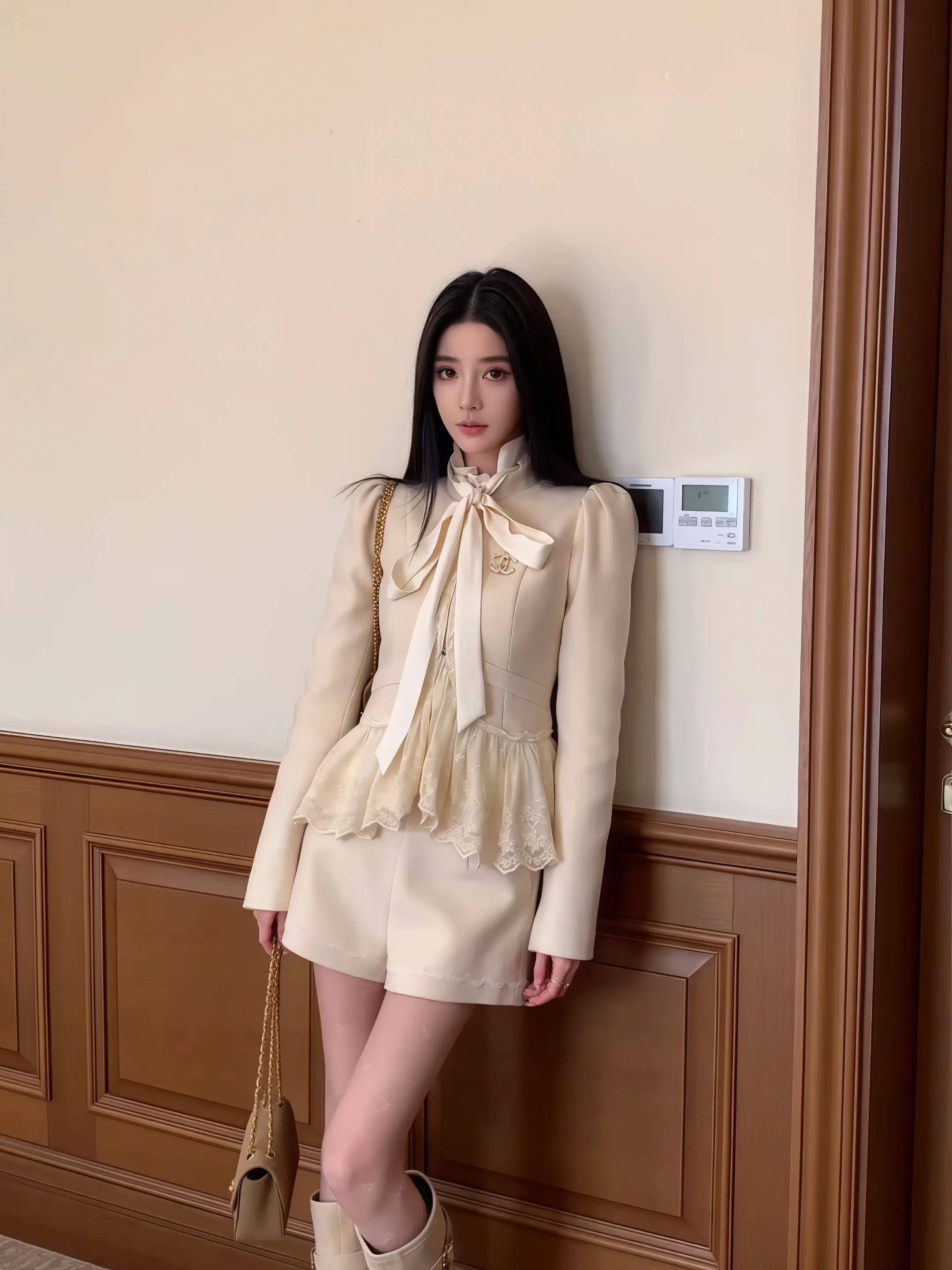 法式复古显贵穿搭 氛围感大女主穿搭