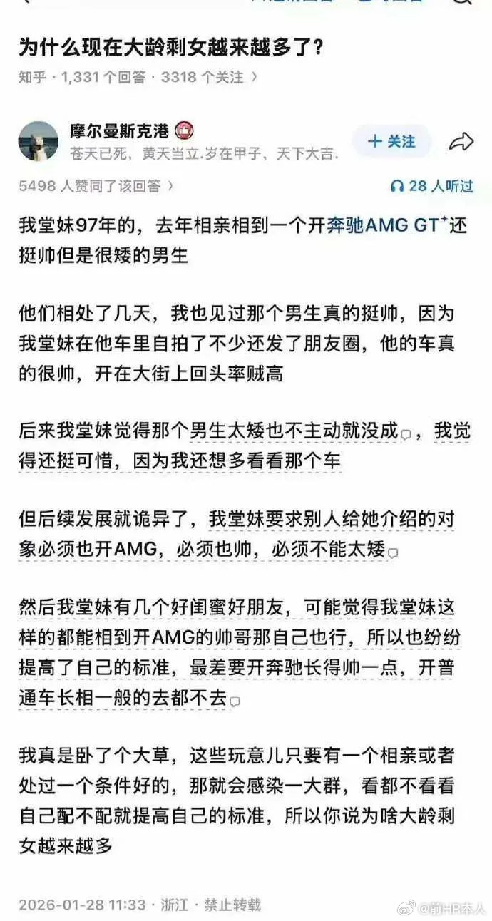 大城市确实很多大龄女子没有结婚，很着急，我被委托不少，很尴尬的是，现在能帮成事的