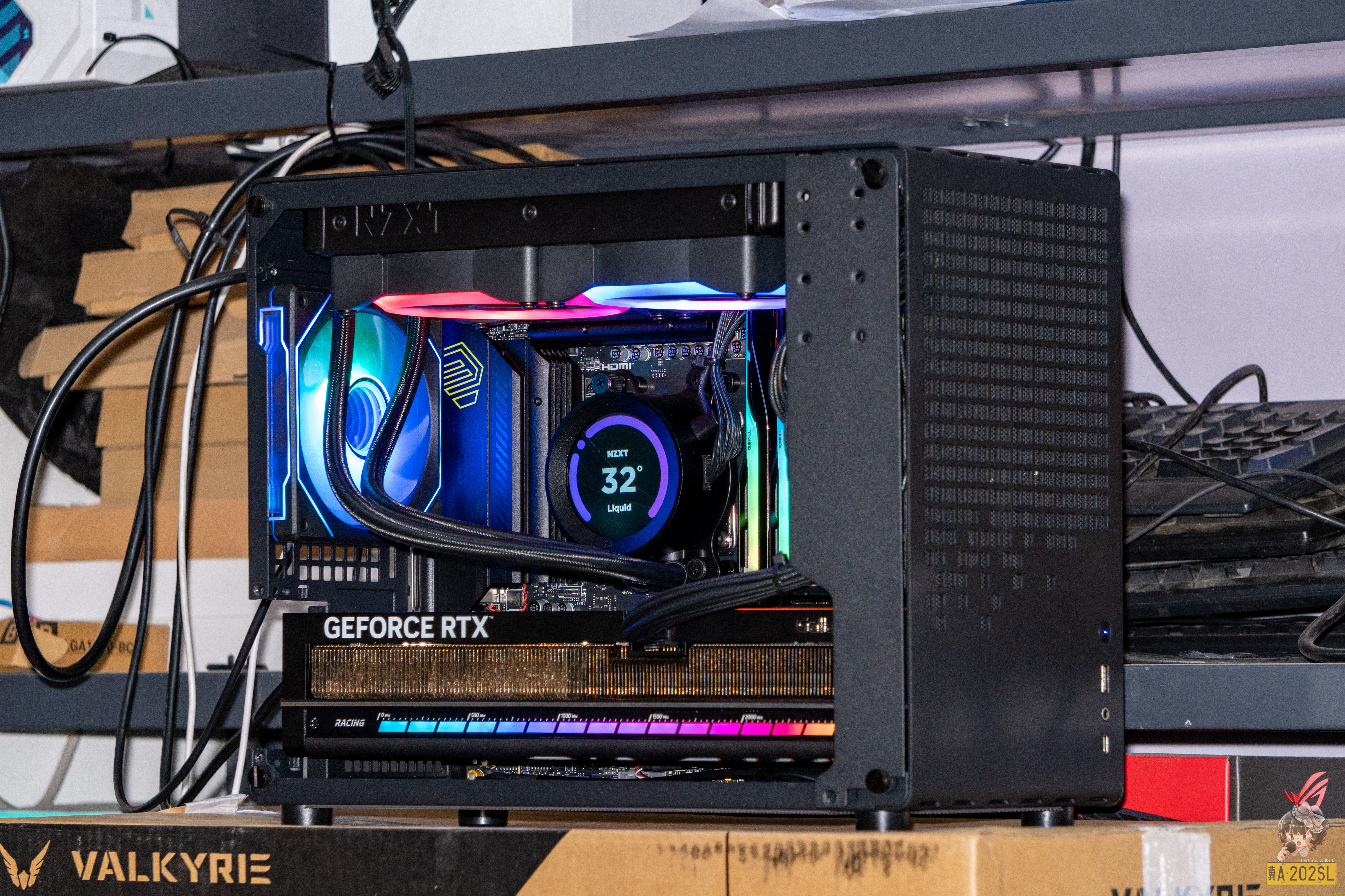 小小的Z20里装了一个RTX5090D星舰​​​
