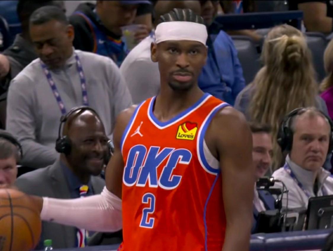 nba杯赛超级惨案诞生了！雷霆最高领先太阳53分！当雷霆末节领先太阳50分的