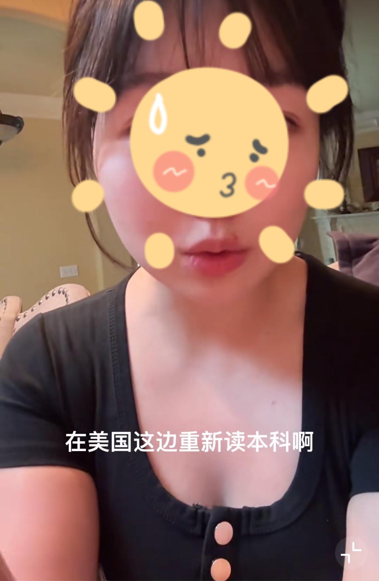 是是是，国外啥都好！近日，一个中国女留学生说，她在国内读完本科以后又去美国重新