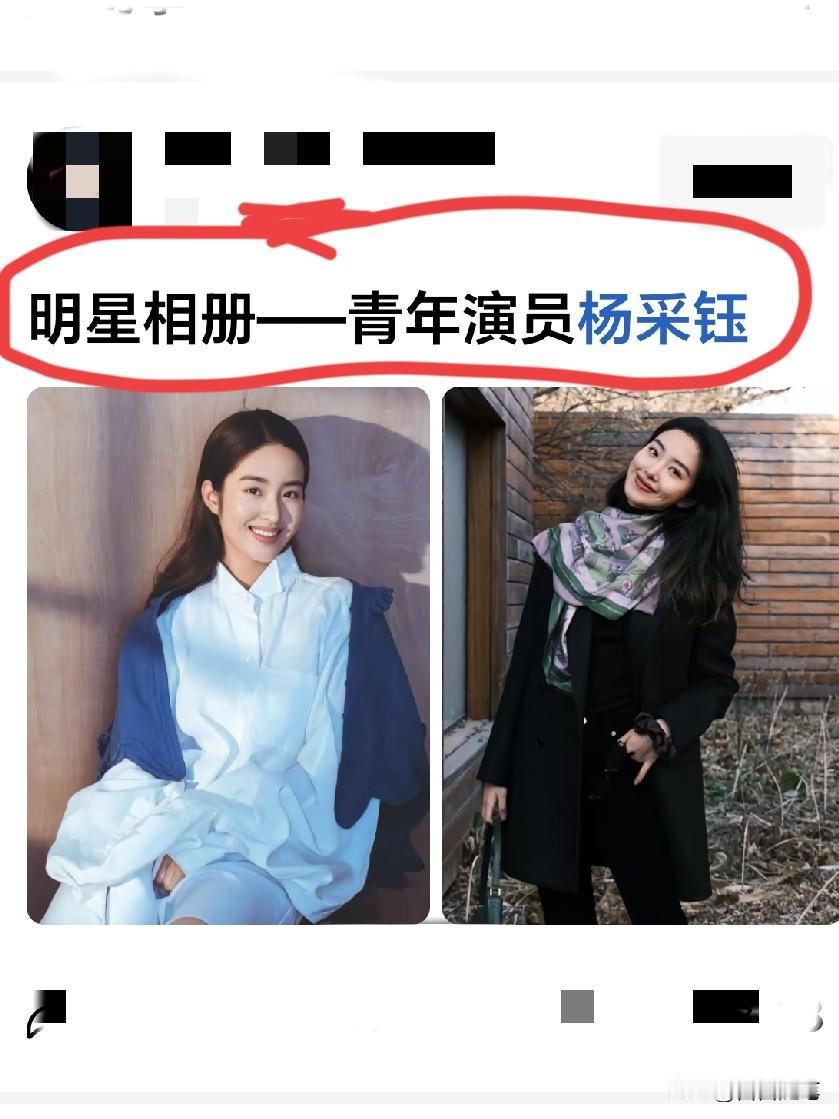 顶级建模杨采钰，一位有实力的演员。