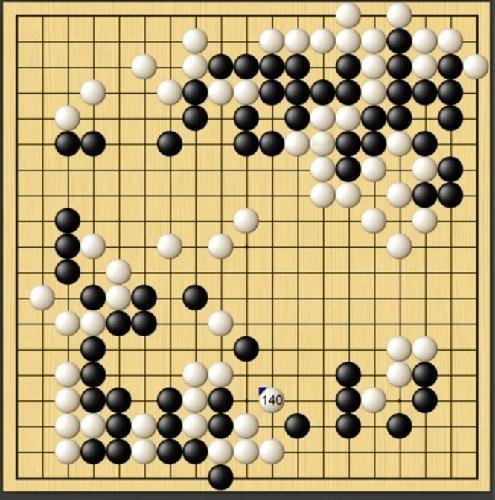 LG杯选拔赛党毅飞～杨楷文党毅飞执黑棋，杨楷文