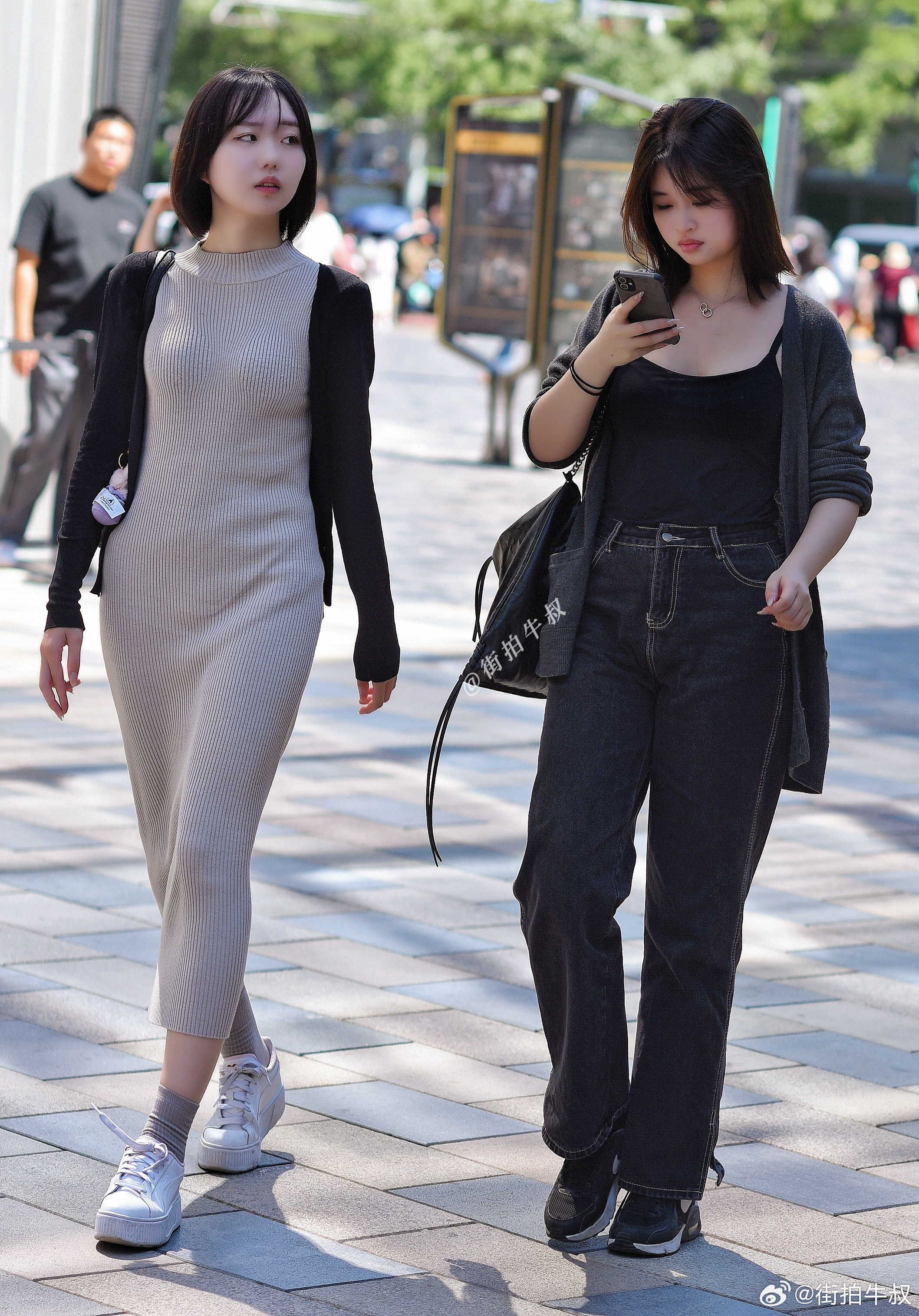 休闲舒适的少女穿搭