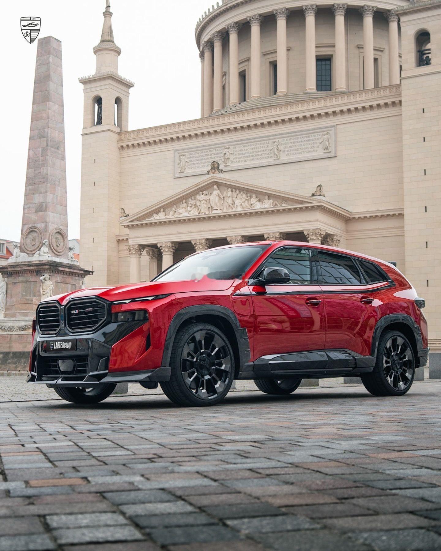 说实话有没有那么一刻你觉得这还挺帅宝马xm​​​