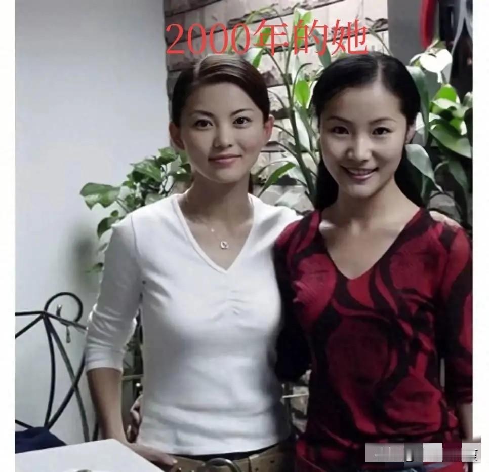 李湘从2000年到2025年这25年，变化真的太大了！2000年的她还是个苗