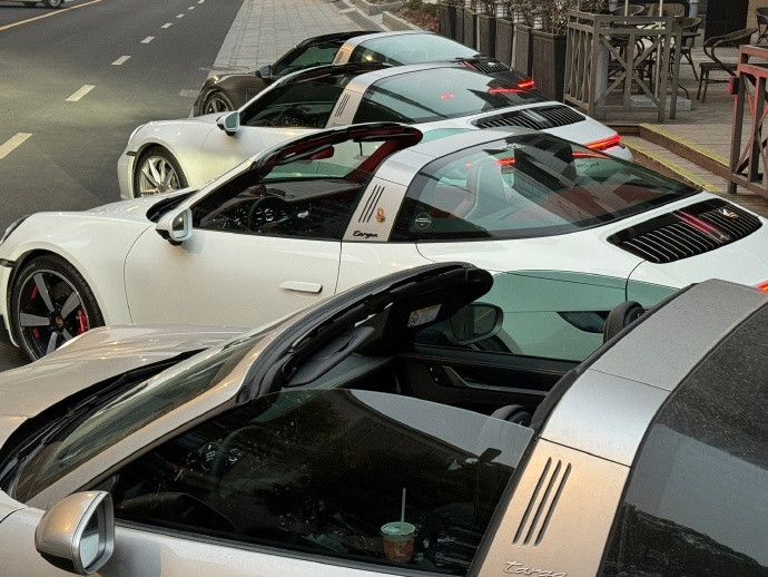 汽车保时捷911targa，最美的保时捷车型，没有之一！