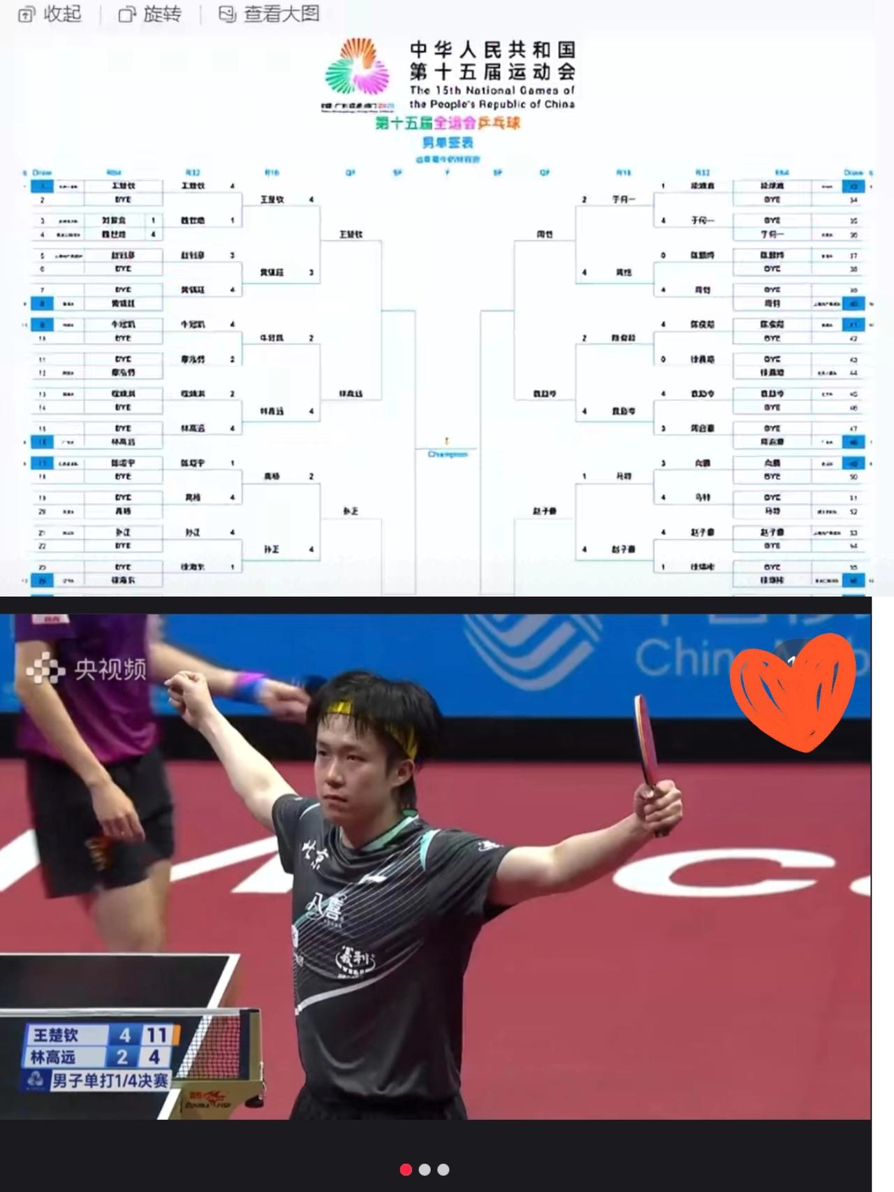 “全运会比奥运会难打”真不是吹！世界第6梁靖崑止步32强，6大名将集体一轮游