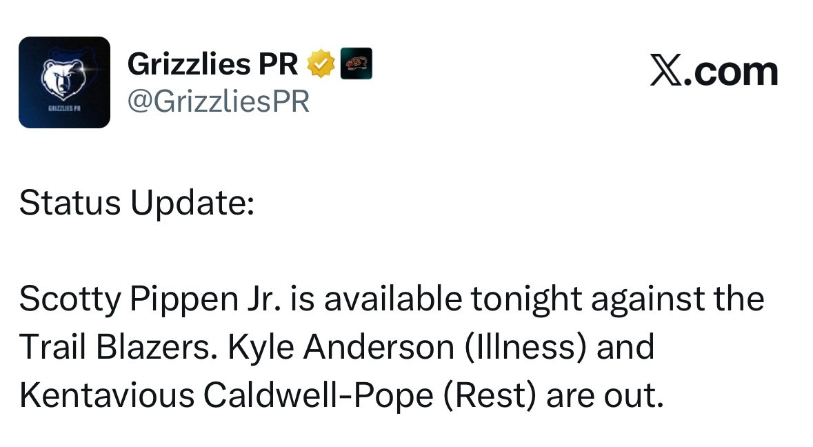 波普今天不打，给出的理由是：轮休。网友在评论区开玩笑：他需要轮休？如果，要买断的