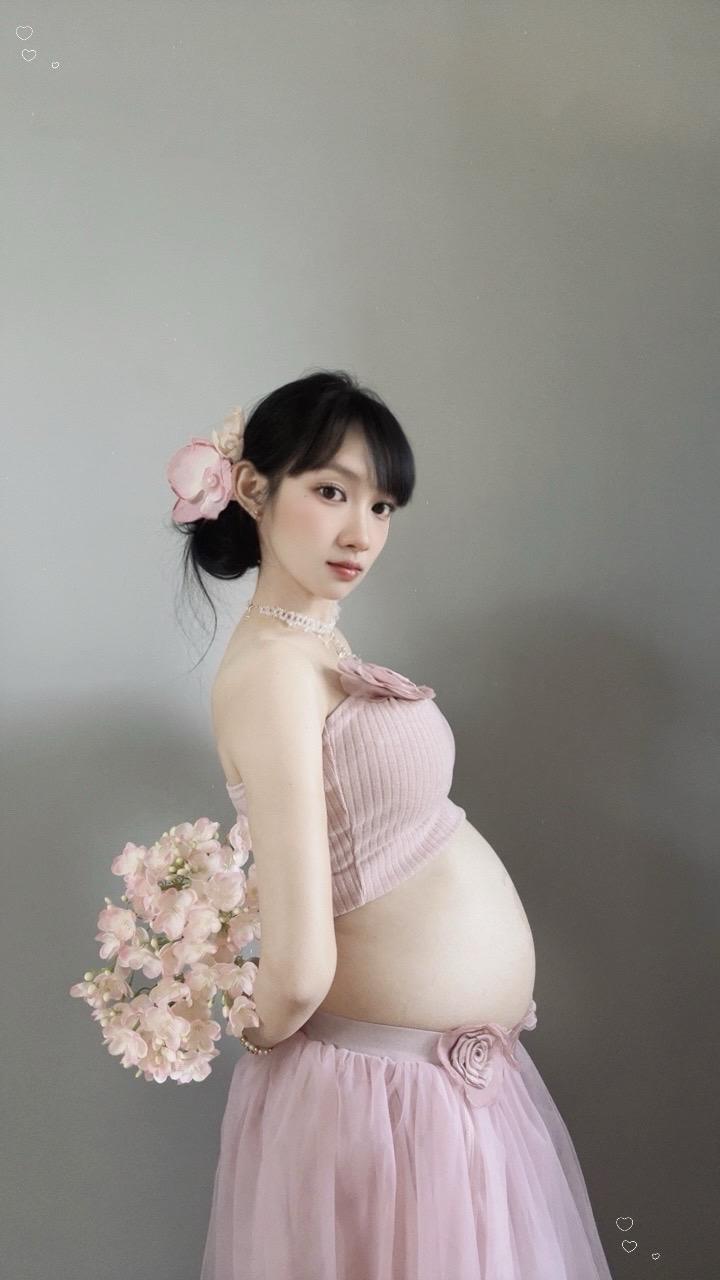 孕期留念 一个身体两个心跳