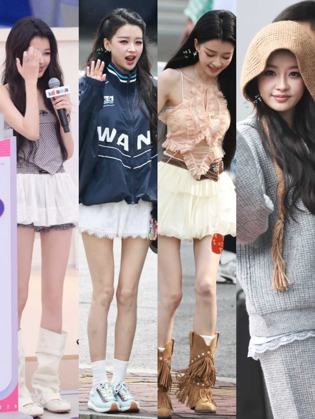 这个孙怡老好看了！高妹甜系穿搭合集来了💖