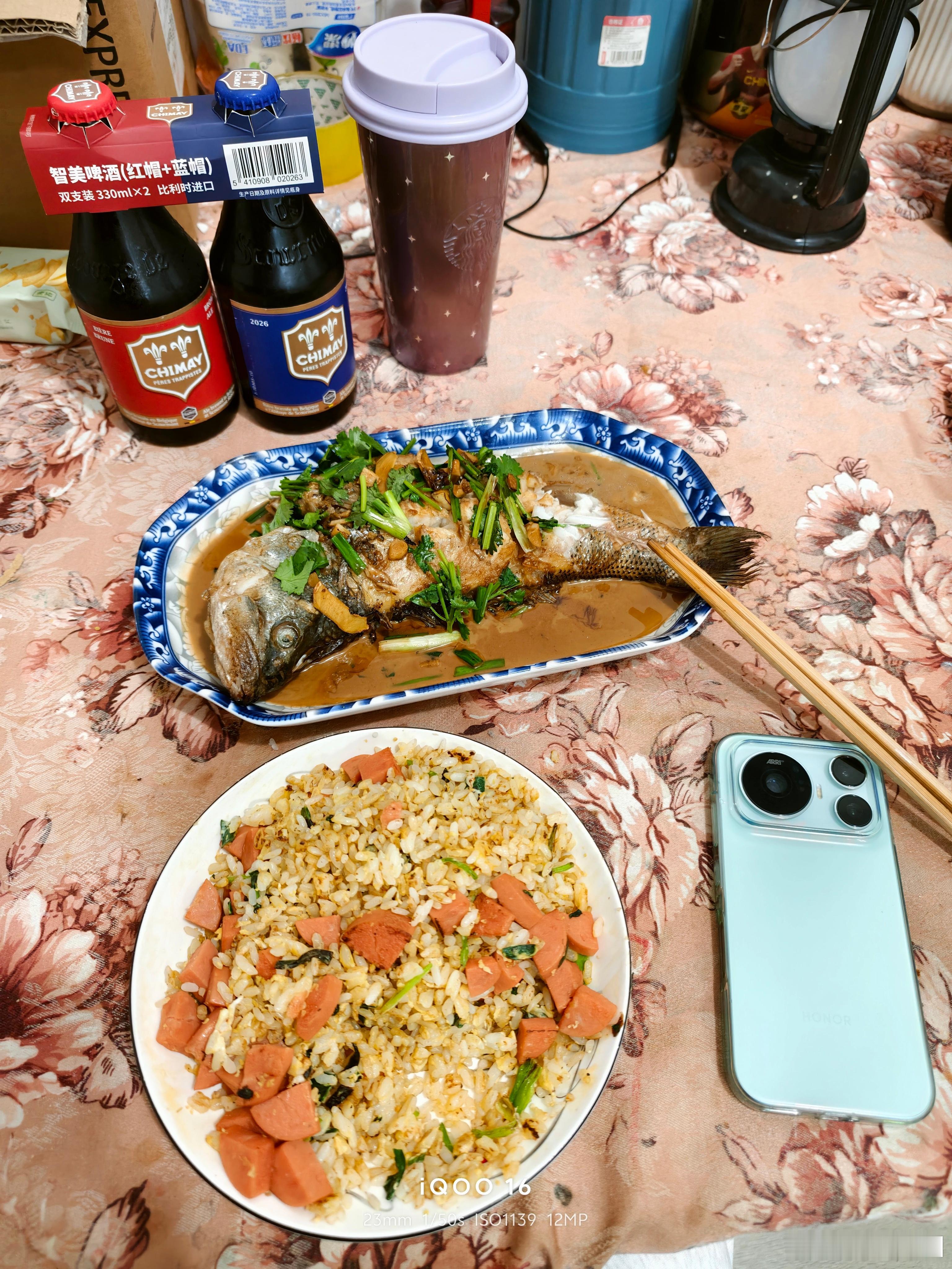 iqoo1630分钟烧好的一顿饭，大家看着有食欲吗[思考]iqoo​