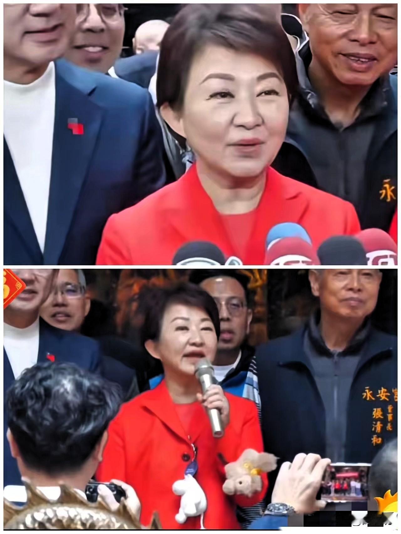真没想到啊，台中市长卢秀燕于大年初一再次表态，称为了保护“台湾安全”，所以支持防