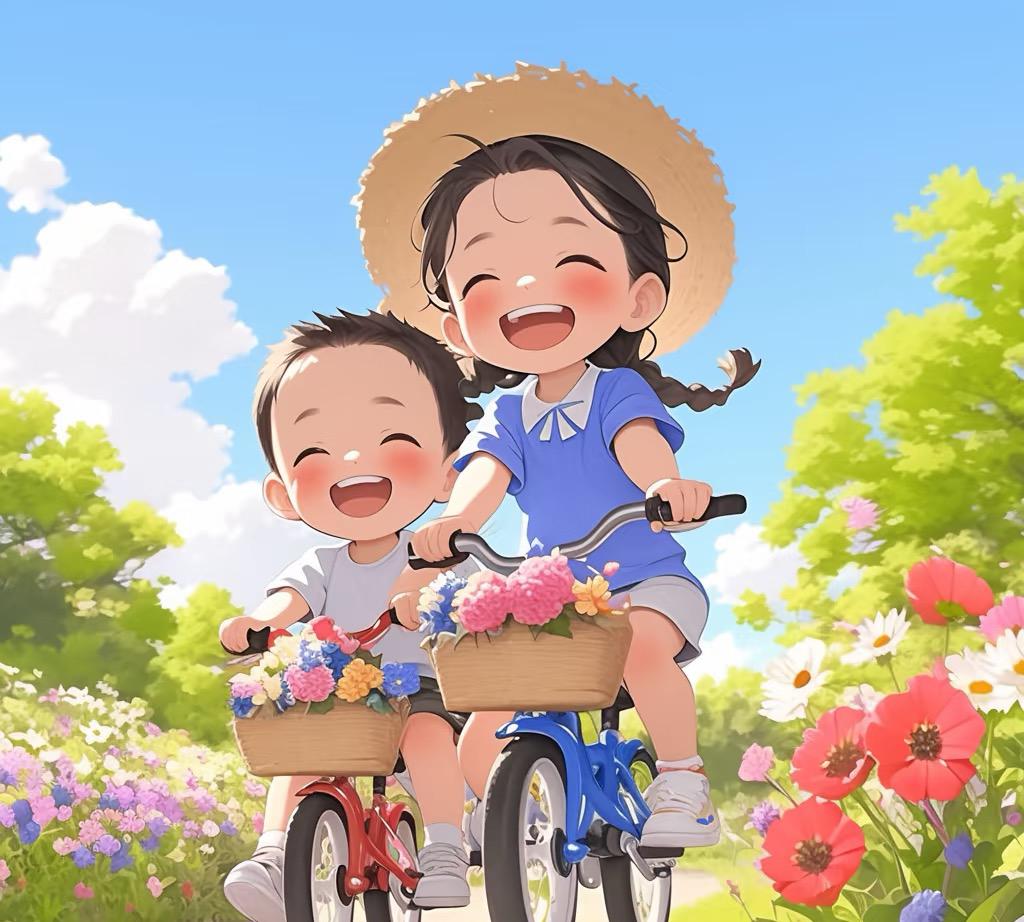 晚上九点准时关灯睡觉，睡觉之前是每天20分钟的听故事时间。没想到今天晚上俩孩