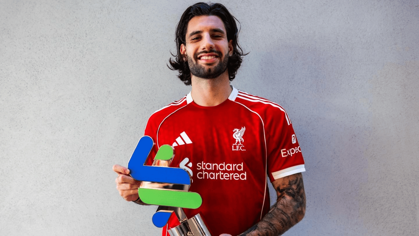 6场比赛全部踢满! 利物浦官方: 索博当选队内11月最佳球员