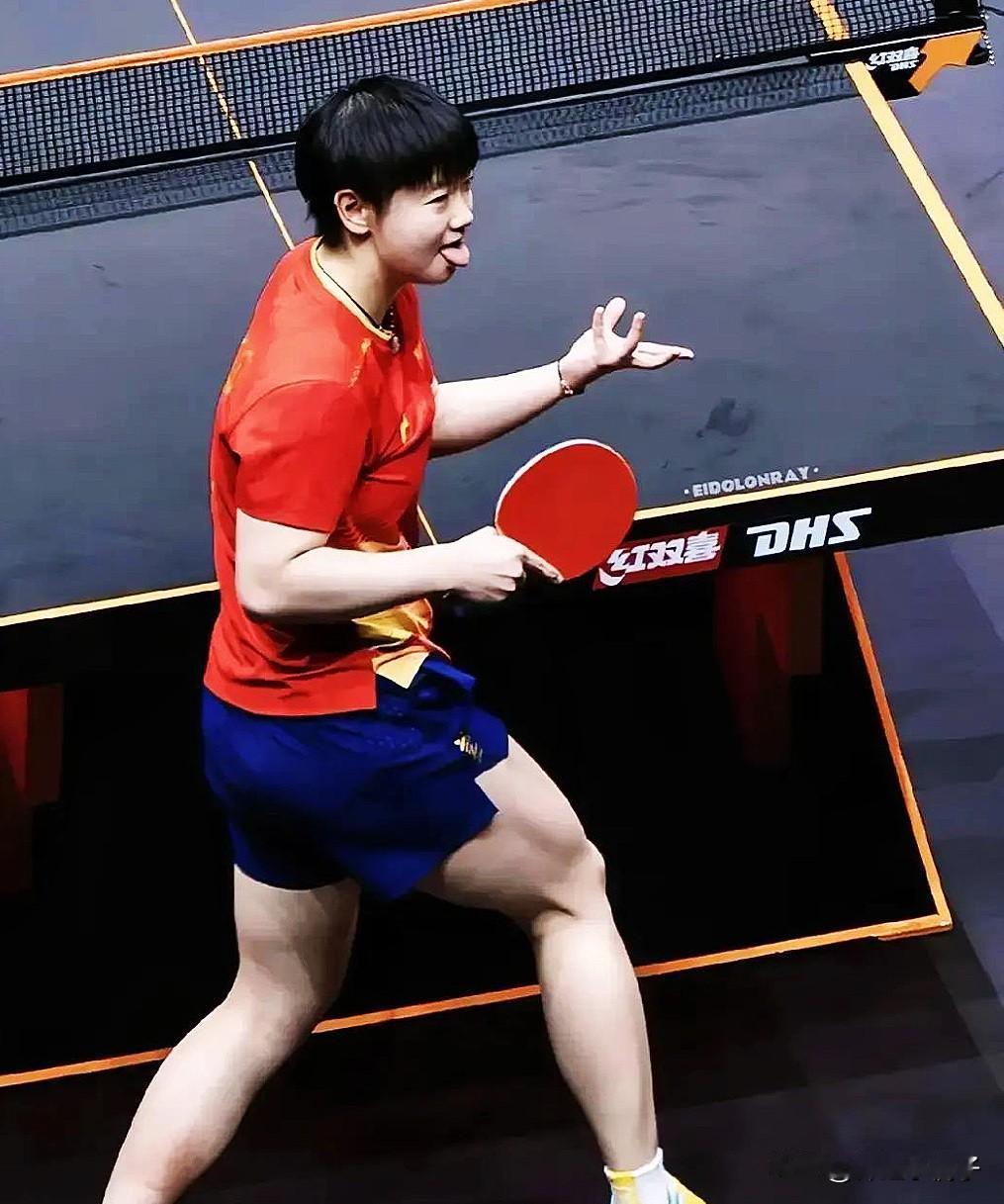 巴黎回来后，孙颖莎这球打得让人看着是真揪心。现在全世界仿佛都开窍了，死盯着她