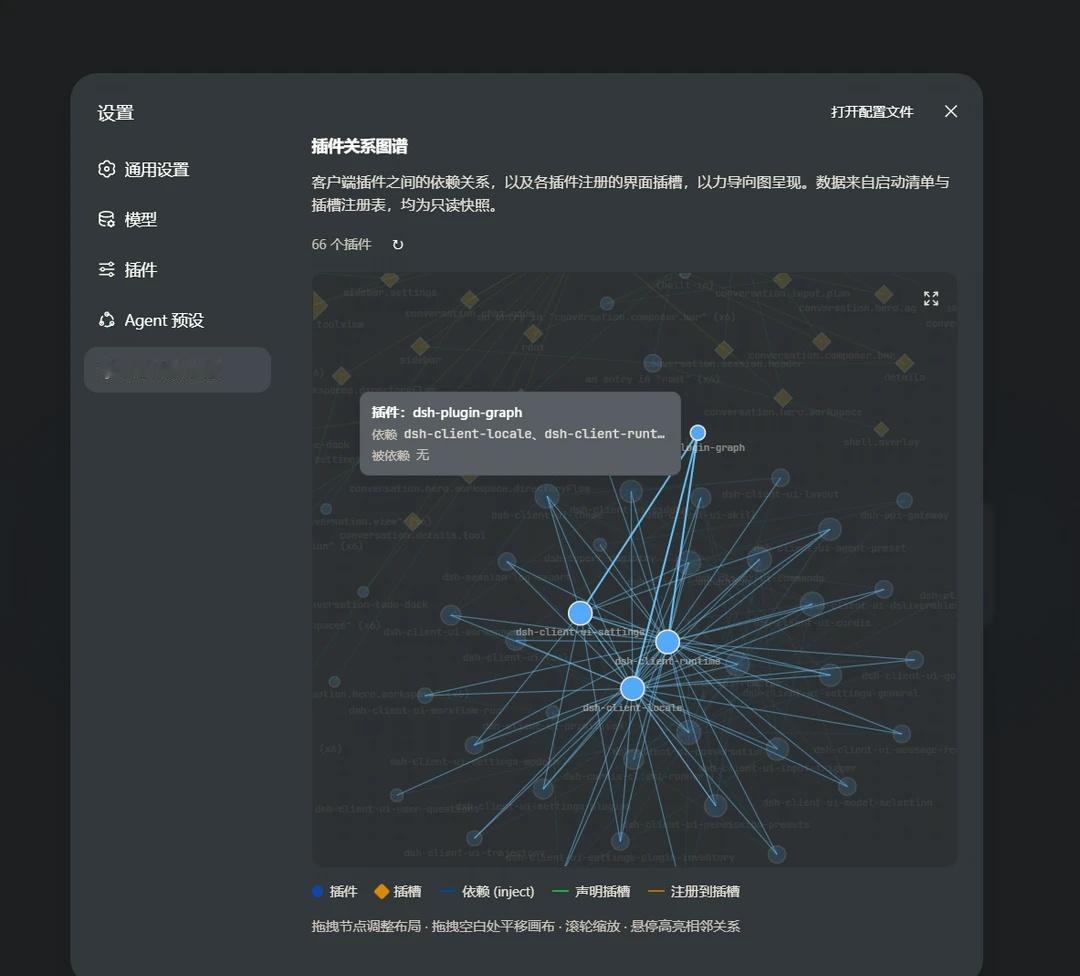 给DeepseekHarness做了个关系图谱插件deepseekvibe