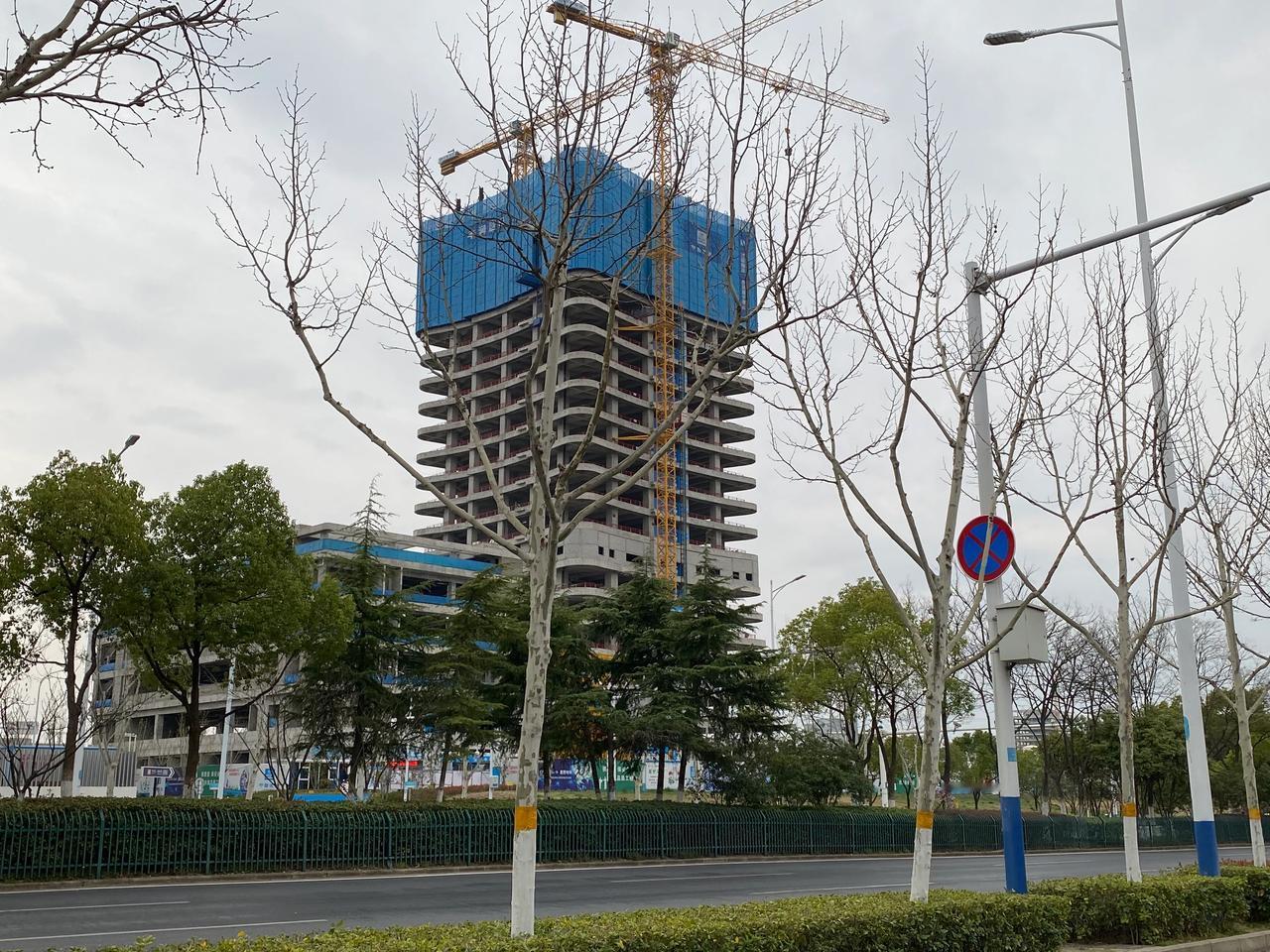 3月23日，合肥高新区中科星图大厦，项目建设进度工地🏗️热火朝天建设着合肥