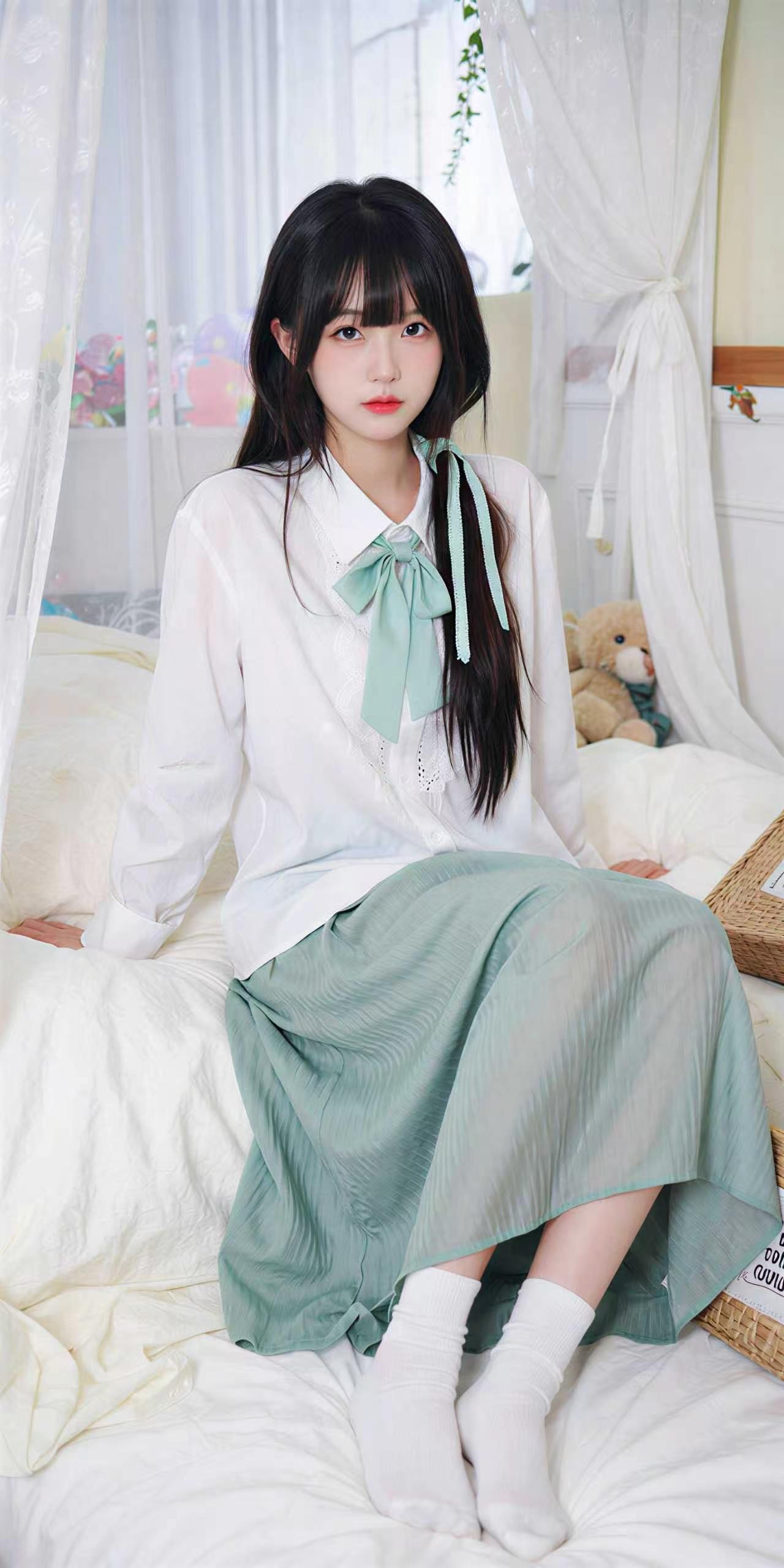 甜系女孩 少女写真 清纯女神 ai视频生成 甜妹风