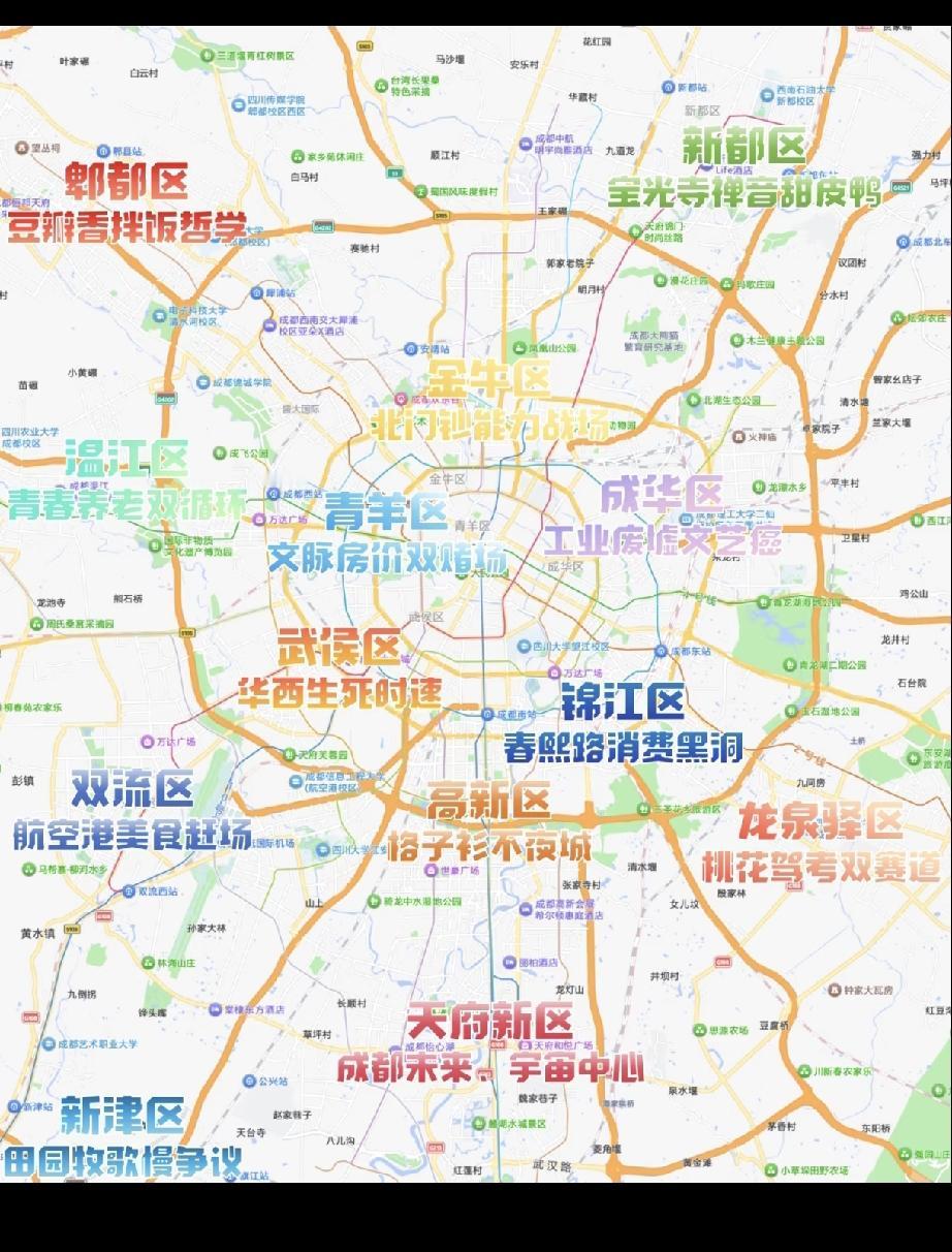 成都买房，网评指南：高新第一，锦江第二🥈，靠谱吗？