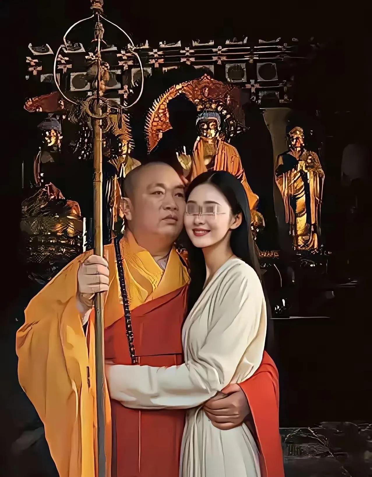 这下，释永信彻底出名了，以前光知道他的名字，不知道他长的啥样，没想到，这次彻底被