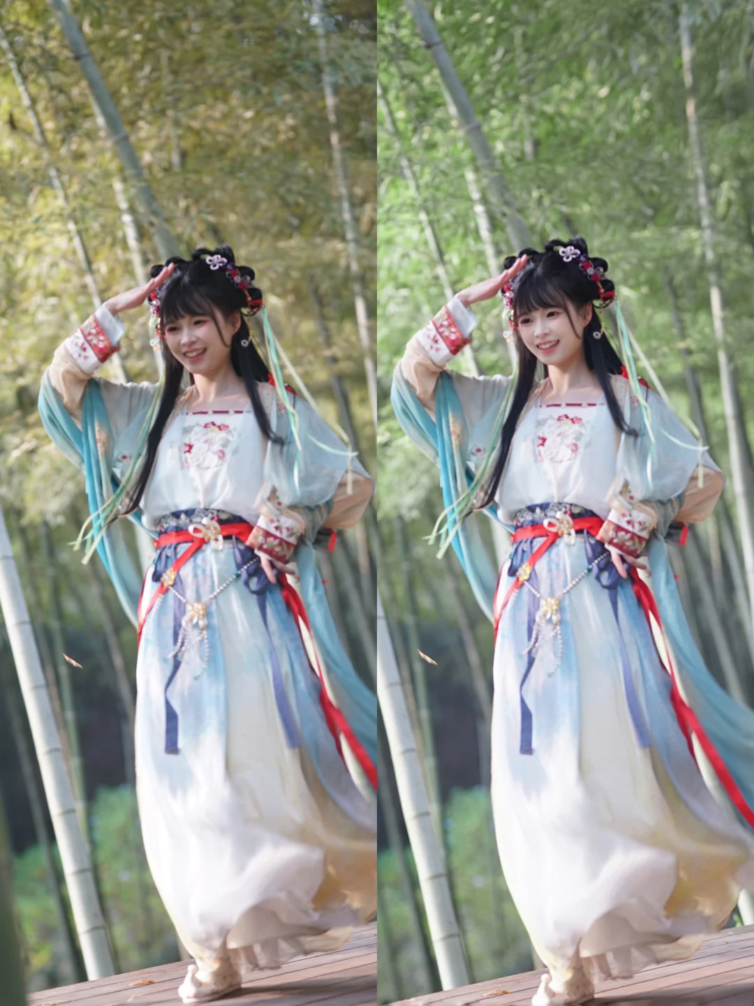 后期修图稍后对比